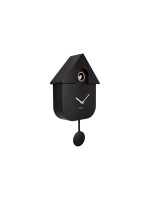 KARLSSON Wanduhr Kuckuck, black , 41x 8.5 x 21.5cm, Exkl. 3 x AA batteries