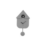 KARLSSON Horloge murale Coucou Gris