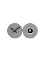 KARLSSON Wanduhr Kuckuck, Grau matt, 13 x 26 x 72 cm, Exkl. 3 x AA Batterien