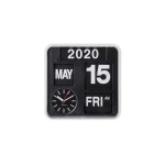 KARLSSON Horloge murale Flip 24,5 x 24,5 cm, Blanc