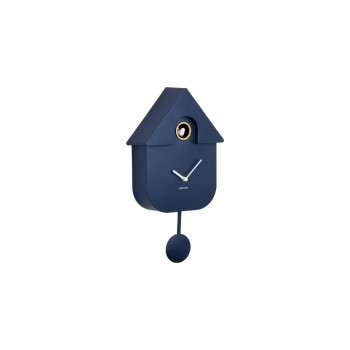 KARLSSON Horloge murale Coucou Bleu foncé