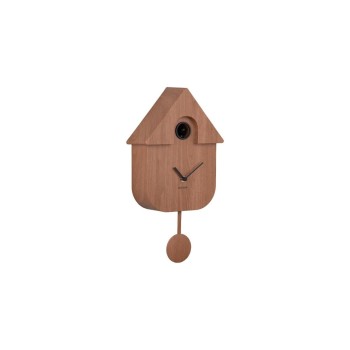 KARLSSON Horloge murale Coucou Brun foncé