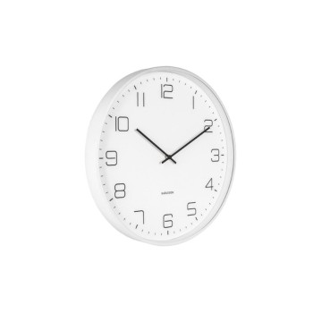 KARLSSON Horloge murale Lofty Ø 40 cm, Blanc KARLSSON Horloge murale Lofty Ø 40 cm, Blanc