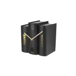 KARLSSON Horloge de bureau Book Noir