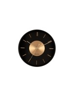 KARLSSON Horloge murale Gold Disc Doré/Noir