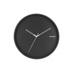 KARLSSON Wanduhr Hue, 40x4.5cm, exkl. 1AA, Black