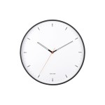 KARLSSON Horloge murale Calm 40 cm, Noir