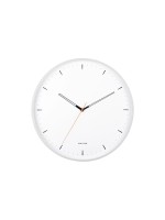 KARLSSON Horloge murale Calm 40 cm, Blanc mat