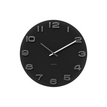 KARLSSON Horloge murale Vintage Round 35 cm, Noir KARLSSON Horloge murale Vintage Round 35 cm, Noir