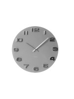 KARLSSON Wanduhr Vintage Round, 35x4cm, exkl. 1xAA, Grey