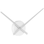 KARLSSON Horloge murale Little Big Time 44 cm, Argenté