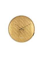 KARLSSON Horloge murale Disco Bling Bling 40 cm, Doré