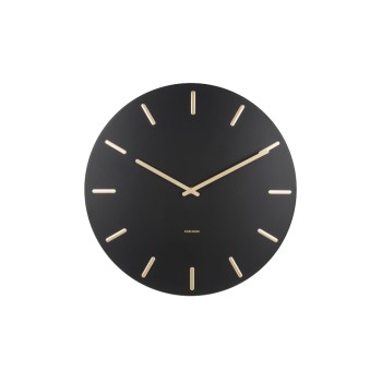 KARLSSON Wanduhr Charm, 45x3.5cm, exkl. 1xAA, Black KARLSSON Wanduhr Charm, 45x3.5cm, exkl. 1xAA, Black