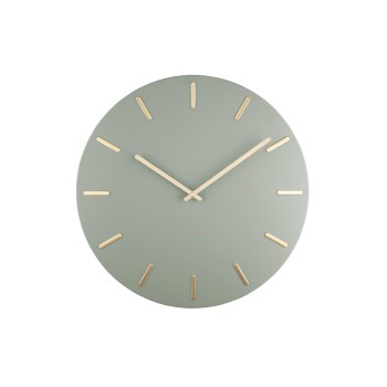 KARLSSON Wanduhr Charm, 45x3.5cm, exkl. 1xAA, Jungle Green KARLSSON Wanduhr Charm, 45x3.5cm, exkl. 1xAA, Jungle Green