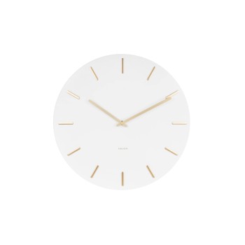 KARLSSON Wanduhr Charm, 45x3.5cm, exkl. 1xAA, White KARLSSON Wanduhr Charm, 45x3.5cm, exkl. 1xAA, White