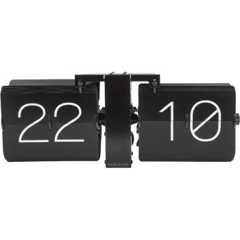 KARLSSON Horloge murale No Case Noir KARLSSON Horloge murale No Case Noir