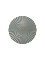 KARLSSON Wanduhr Sensu XL, 50x3.5cm, exkl. 1xAA, Jungle Green
