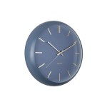 KARLSSON Horloge murale Globe 40 cm, Bleu