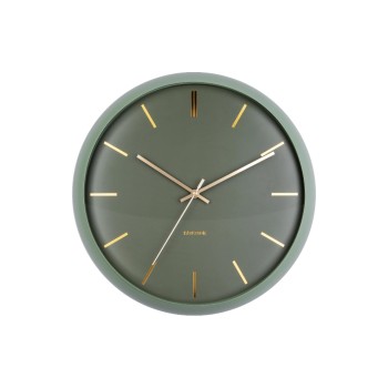 KARLSSON Wanduhr Globe, 40x12cm, exkl. 1xAA, Moss Green KARLSSON Wanduhr Globe, 40x12cm, exkl. 1xAA, Moss Green