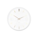 KARLSSON Horloge murale Globe 40 cm, Blanc