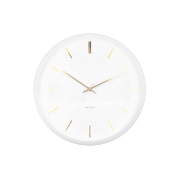 KARLSSON Wanduhr Globe, 40x12cm, exkl. 1xAA, White KARLSSON Wanduhr Globe, 40x12cm, exkl. 1xAA, White
