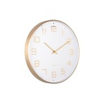 KARLSSON Horloge murale Elegance Glow White