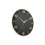 KARLSSON Horloge murale Sienna Glow Black