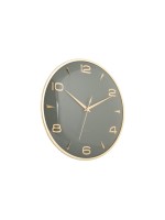 KARLSSON Wanduhr Sienna Glow, Exkl. 1 x AA Batterie, Jungle green