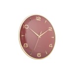 KARLSSON Wanduhr Sienna Glow, Exkl. 1 x AA Batterie, Red ochre