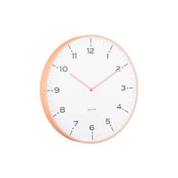 KARLSSON Wanduhr Circus Rings, Exkl. 1 x AA Batterie, Peach orange KARLSSON Wanduhr Circus Rings, Exkl. 1 x AA Batterie, Peach orange