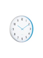 KARLSSON Wanduhr Sporty, Exkl. 1 x AA Batterie, Bright blue