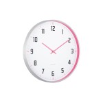 KARLSSON Wanduhr Sporty, Exkl. 1 x AA Batterie, Bright pink