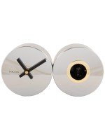 KARLSSON Horloge murale Duo Cuckoo Silber plated