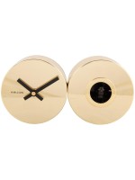 KARLSSON Horloge murale Duo Cuckoo Gold plated