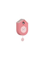 KARLSSON Horloge murale Coucou Grato 17.5 x 33.2, Tan rose/Soft pink
