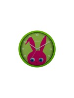 KARLSSON Horloge murale Lapin Ø 30.8 cm, Vert foncé