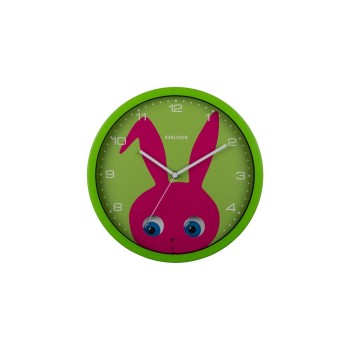 KARLSSON Kinder Wanduhr Marienkäfer, Wall clock Peekaboo Ladybug green KARLSSON Kinder Wanduhr Marienkäfer, Wall clock Peekaboo Ladybug green