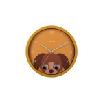 KARLSSON Horloge murale Chien Ø 30.8 cm, Jaune