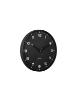 KARLSSON Horloge murale Orgullo Ø 40 cm, Noir
