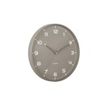 KARLSSON Horloge murale Orgullo Ø 40 cm, Gris foncé