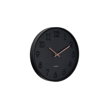 KARLSSON Wanduhr Calma, Exkl. 1xAA Batterie, 30x3.8cm, Matt black KARLSSON Wanduhr Calma, Exkl. 1xAA Batterie, 30x3.8cm, Matt black