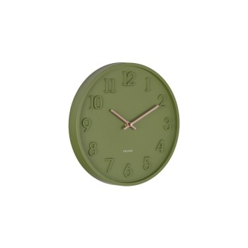 KARLSSON Wanduhr Calma, Exkl. 1xAA Batterie, 30x3.8cm, Army green KARLSSON Wanduhr Calma, Exkl. 1xAA Batterie, 30x3.8cm, Army green