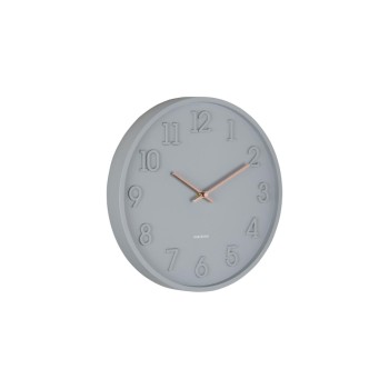 KARLSSON Wanduhr Calma, Exkl. 1xAA Batterie, 30x3.8cm, Dark grey KARLSSON Wanduhr Calma, Exkl. 1xAA Batterie, 30x3.8cm, Dark grey