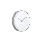 KARLSSON Horloge murale Ayuno Ø 40 cm, Gris foncé