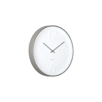 KARLSSON Wanduhr Ayuno, Exkl. 1xAA Batterie, 40x5cm, Dark Grey KARLSSON Wanduhr Ayuno, Exkl. 1xAA Batterie, 40x5cm, Dark Grey