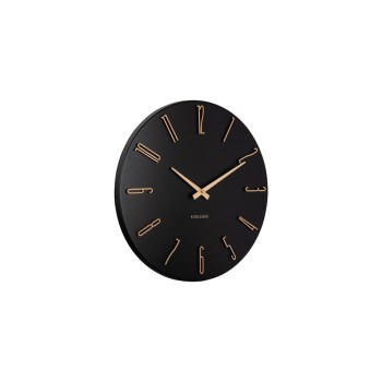 KARLSSON Wanduhr Esmerado 40 cm, Exkl. 1 x AA Batterie, Black KARLSSON Wanduhr Esmerado 40 cm, Exkl. 1 x AA Batterie, Black