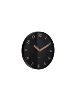 KARLSSON Horloge murale Amena 40 cm, Black