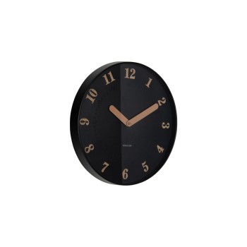 KARLSSON Horloge murale Amena 40 cm, Black