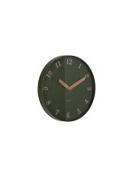 KARLSSON Horloge murale Amena 40 cm, Luxury Green