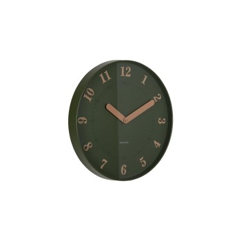 KARLSSON Horloge murale Amena 40 cm, Luxury Green